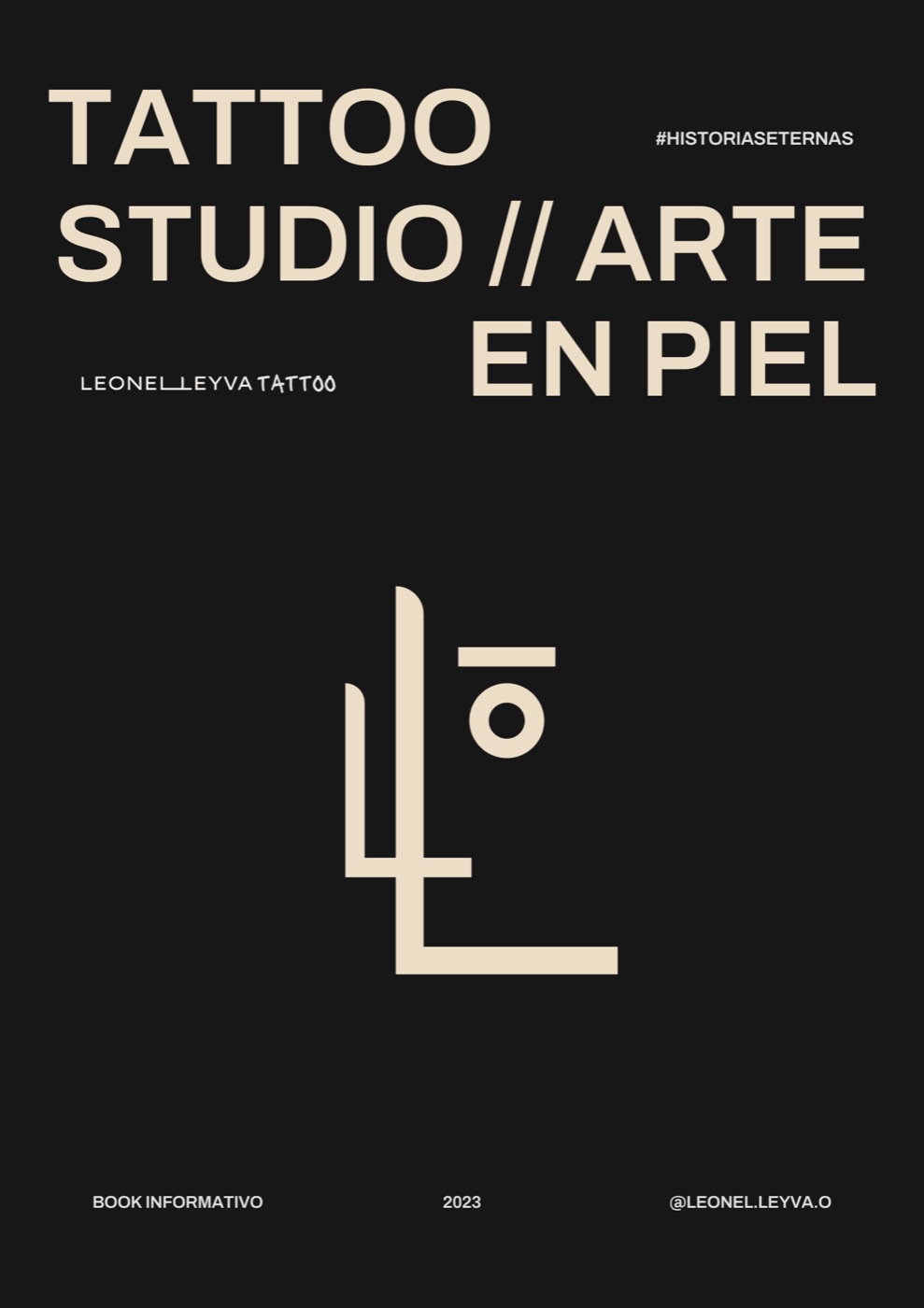 Portada del libro Tattoo Studio // Arte en piel de Leonel Leyva